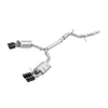 AUDI A4 B9 2.0T 2WD CAT BACK EXHAUST-carbonizeduk