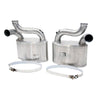 PORSCHE 911 993 TURBO EXHAUST SILENCERS-carbonizeduk