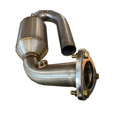 PORSCHE 911 996 CARRERA X-PIPE 200CPSI EXHAUST CATALYTIC CONVERTERS-carbonizeduk