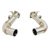 PORSCHE 911 991.2 CARRERA DECAT EXHAUST DOWNPIPES-carbonizeduk