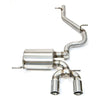 VW GOLF R MK6 CAT BACK EXHAUST-carbonizeduk