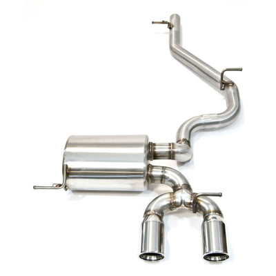 VW GOLF R MK6 CAT BACK EXHAUST-carbonizeduk