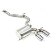 VW GOLF R MK6 CAT BACK EXHAUST-carbonizeduk