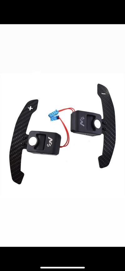 Madtrack Magno BMW G SERIES MAGNETIC CLUBSPORT PADDLE SHIFTERS GLOSS CARBON FIBRE-carbonizeduk