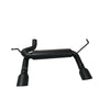 JEEP WRANGLER CAT BACK POWDER COATED EXHAUST-carbonizeduk