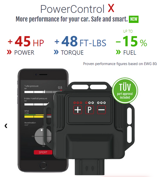 DTE Systems PowerControl X Chip Tuning Box - Volkswagen Golf R