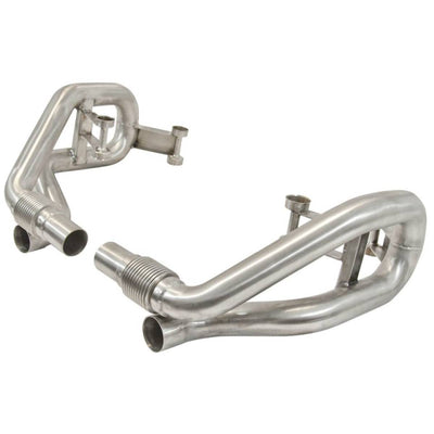 PORSCHE 911 991.1 CARRERA SECONDARY EXHAUST SILENCER BYPASS PIPES-carbonizeduk