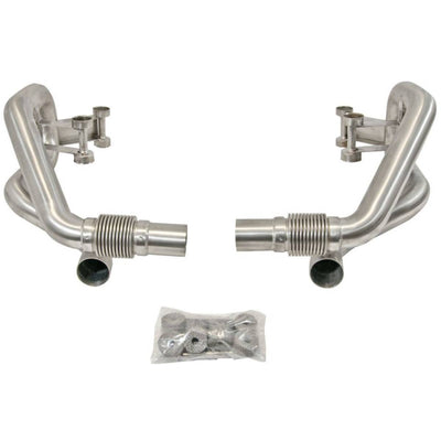 PORSCHE 911 991.1 CARRERA SECONDARY EXHAUST SILENCER BYPASS PIPES-carbonizeduk