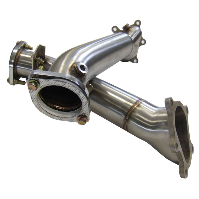 NISSAN GTR 3" EXHAUST DOWNPIPES TO FIT 3.5" EXHAUST-carbonizeduk