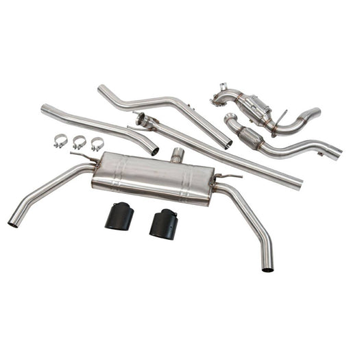 MERCEDES-BENZ CLA250 FULL TURBO BACK EXHAUST SYSTEM WITH CARBON TAILPIPES-carbonizeduk