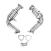 AUDI S4,S5,A7,A8,Q5,SQ5 3.0TFSI EXHAUST FRONT PIPES-carbonizeduk