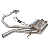 BMW F10 523I 5 SERIES CAT BACK EXHAUST M5 STYLE-carbonizeduk