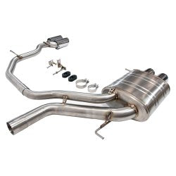 BMW F10 523I 5 SERIES CAT BACK EXHAUST M5 STYLE-carbonizeduk