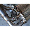 PORSCHE 911 997.2 CARRERA VALVED CAT BACK EXHAUST SILENCERS-carbonizeduk