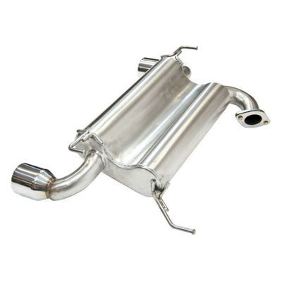 NISSAN 350Z REAR EXHAUST SILENCER STAINLESS TAILPIPES-carbonizeduk