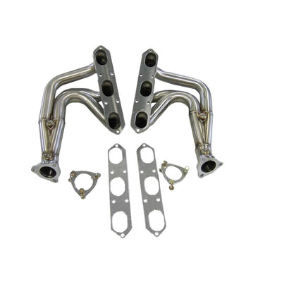 PORSCHE 987.1 BOXSTER & CAYMAN DECAT EXHAUST MANIFOLDS-carbonizeduk