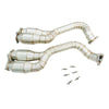 PORSCHE 982 (718) CAYMAN/BOXTER GTS GT4 DECAT EXHAUST DOWNPIPES-carbonizeduk