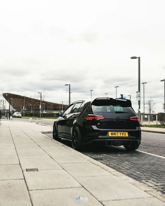 Volkswagen Golf R Carbon fibre F1 Rear bumper diffuser 2017-2019 LIMITED EDITION-carbonizeduk