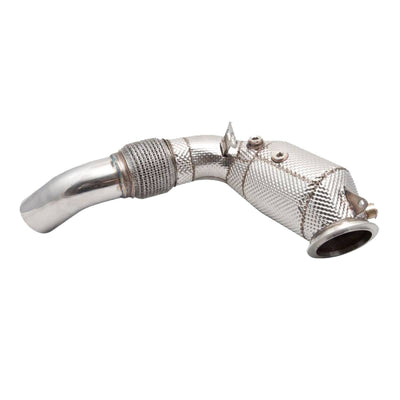 BMW M5 F10 & F11 EXHAUST DOWNPIPE 200 CPSI CATS-carbonizeduk