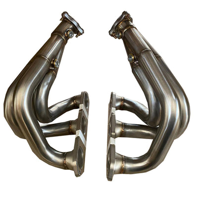 PORSCHE 987.1 BOXSTER & CAYMAN DECAT EXHAUST MANIFOLDS-carbonizeduk