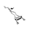 BMW M3 F80,M4 F82 VALVETRONIC CAT BACK EXHAUST STAINLESS TAILPIPES-carbonizeduk