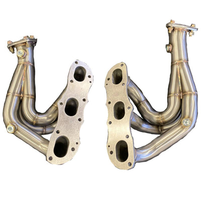 PORSCHE 987.2 BOXSTER & CAYMAN DECAT EXHAUST MANIFOLDS-carbonizeduk