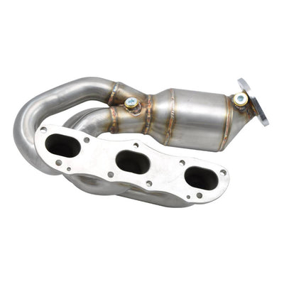 PORSCHE 981 BOXSTER & CAYMAN EXHAUST MANIFOLDS WITH CATALYTIC CONVERTERS-carbonizeduk