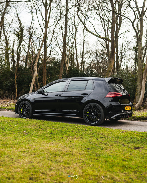 Volkswagen Golf R Carbon fibre F1 Rear bumper diffuser 2017-2019 LIMITED EDITION-carbonizeduk