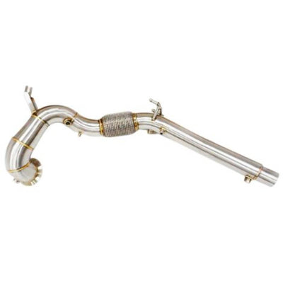 VW GOLF GTI MK 8 DECAT EXHAUST DOWNPIPE-carbonizeduk