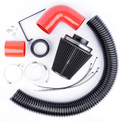 RAMAIR Proram Induction Kit to fit VW MK5 R32 -Black/Red and Blue Hoses-induction kit-carbonizeduk