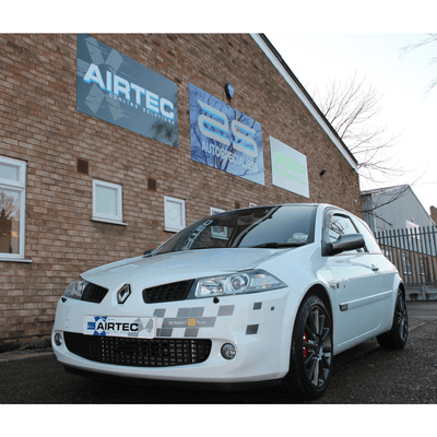 AIRTEC Motorsport 95mm Core Intercooler Upgrade with Air-Ram Scoop for Megane 2 225 and R26-Renault-Airtec-carbonizeduk