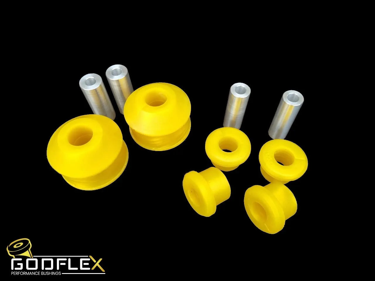 Front Suspension Arm Bushes Kit for Vauxhall Opel Corsa D VXR 2006-2014 in Poly-bushes-carbonizeduk