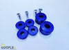 Front Suspension Arm Bushes For AUDI TT MK1 99-06 ALL MODELS in Polyurethane-bushes-carbonizeduk