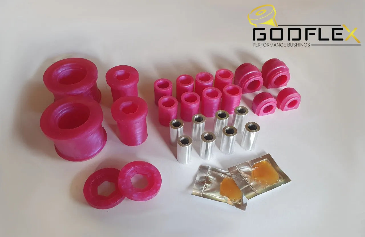 Mini Cooper S R56 07-13 Front & Rear Suspension Arm Bushing Kit + ARBs in Poly-bushes-carbonizeduk