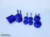 Front & Rear Suspension Arm Bushes For AUDI TT MK1 99-06 in Polyurethane Bush-bushes-carbonizeduk