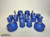 For VW Passat B8 2013+ Front & Rear Suspension Arm Bushes Kit in Polyurethane-bushes-carbonizeduk