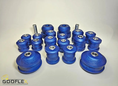 For Skoda Octavia Superb MK3 Front & Rear Suspension Arm Bushes Kit Poly 13-19-bushes-carbonizeduk