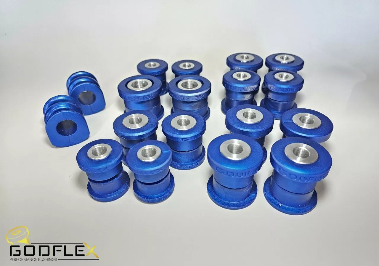 Rear Arm Bushes & ARB Kit Full For Nissan 350Z Z33 (2002-2009) in Polyurethane-bushes-carbonizeduk