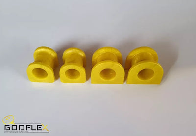 Mitsubishi Evo 7 8 9 VII VIII IX Front & Rear Anti Roll Bar Bushes Polyurethane-bushes-carbonizeduk