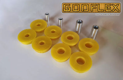 Mitsubishi Evo 7 8 9 VI VII IX Full Rear Differential Bush Kit AYC Models in Poly-bushes-carbonizeduk