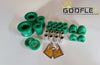 Mini Cooper S R53 01-06 Front & Rear Suspension Arm Bushing Kit + ARBs in Poly-bushes-carbonizeduk