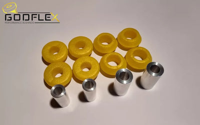 Rear Upper Link Arm Bushes Bushing Kit For Audi A3 S3 RS3 MK2 03-12 Polyurethane-bushes-carbonizeduk