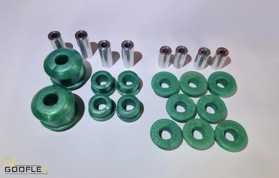 Front Rear Arm Bushes Suspension Bush Kit For Honda Civic Type R EP3 01-05 Poly-bushes-carbonizeduk