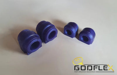 Front & Rear Anti Roll Bar Bushes For Mini Cooper S R53 01-06 Poly 22.5mm / 17mm-bushes-carbonizeduk