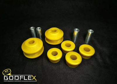 For VW Passat B8 2013+ Front Suspension Arm Bushes Kit in Polyurethane-bushes-carbonizeduk