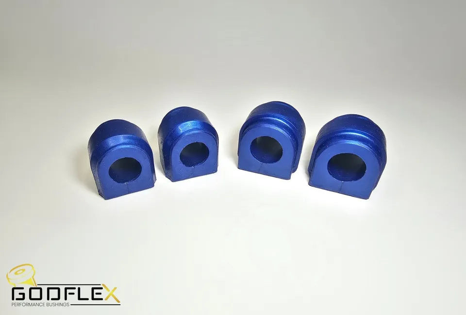 For Seat Leon MK3 Front & Rear Anti Roll Bar ARB Bushes Bush Kit in Poly 2013-20-bushes-carbonizeduk