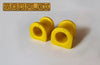 Mitsubishi Evo 7 8 9 VII VIII IX 21mm Polyurethane Rear Anti Roll Bar Bushings-bushes-carbonizeduk