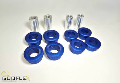 Rear Lower Link Arm Bushes Bush Kit For Nissan 350Z (2002-2009) Polyurethane-bushes-carbonizeduk