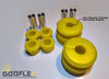 Ford Fiesta Mk7 Inc ST Front Suspension Arms & Rear Beam Bushes Bush Kit in Poly-bushes-carbonizeduk