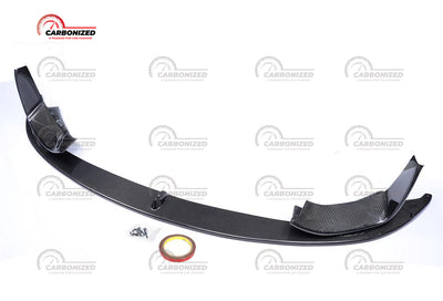 BMW M4 F83 F82 P style front splitter with air intake covers 3pcs-carbonizeduk